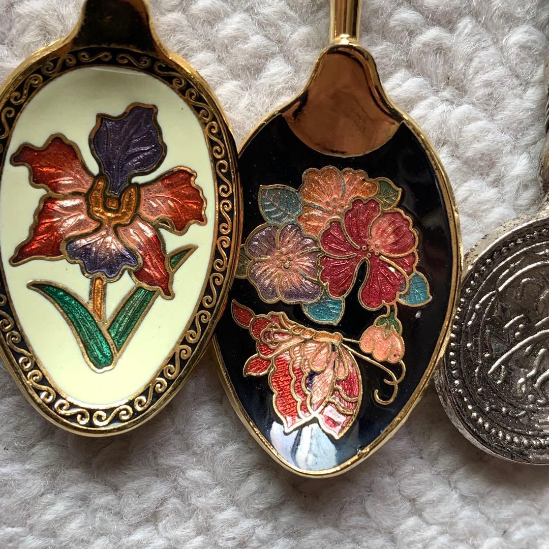 髭二重様 旅行記念 コレクターズスプーン スーベニアスプーン ほぼ箱入り36本