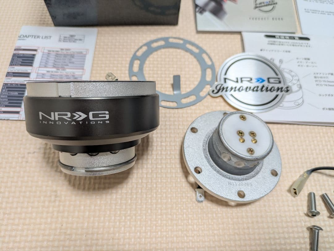 NRG クイックリリース フォージド レンチン音　【美品】