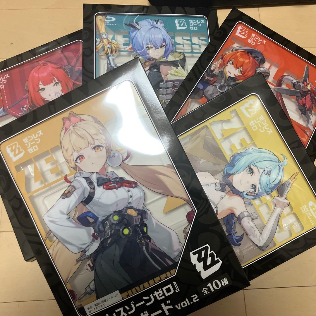 GIGO限定 ゼンレスゾーンゼロ アクリルボード vol.2 5種セット