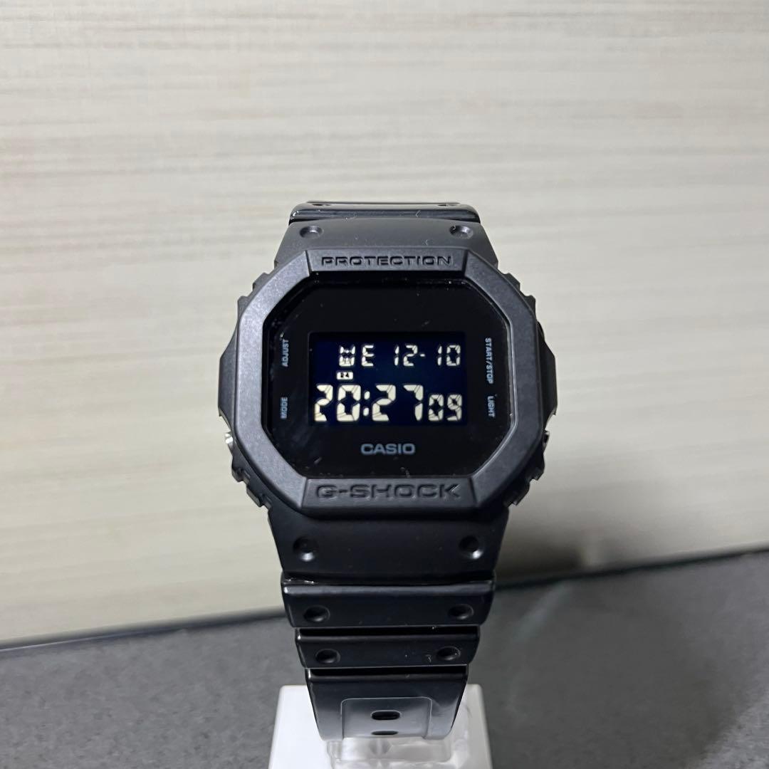 【稼働品】G-SHOCK DW-5600BB-1JF DW-5600E