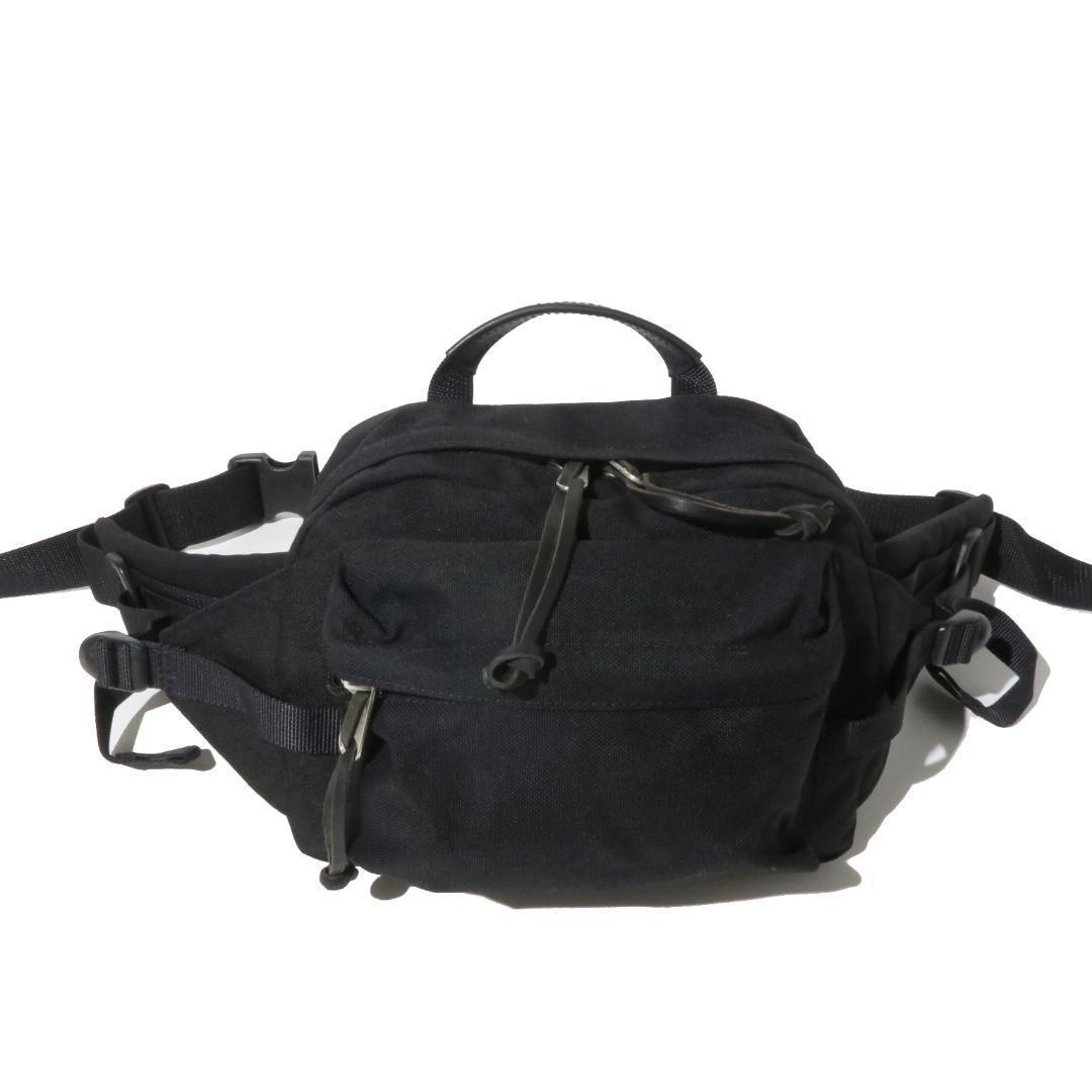 Aeta WAIST BAG S NY11 アエタ ウエストバッグ ブラック