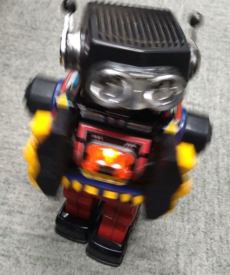 程度良好! ブリキ おもちゃ 堀川玩具 火星大王