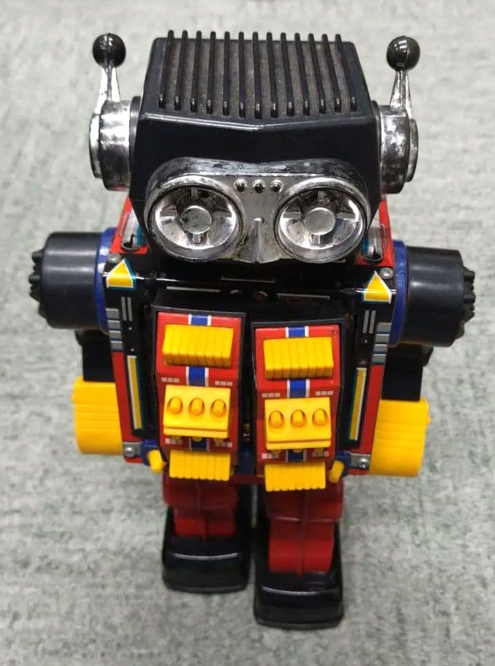 程度良好! ブリキ おもちゃ 堀川玩具 火星大王