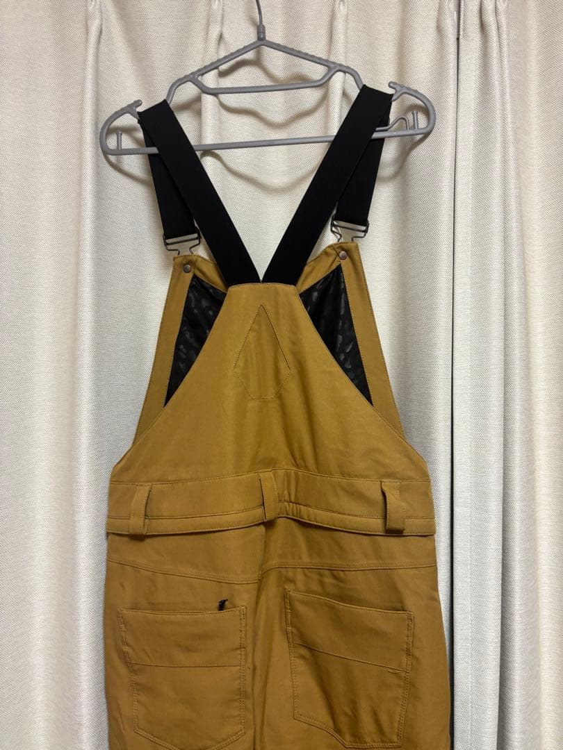 volcom リブパンツ オーバーオール スノーボードウェア