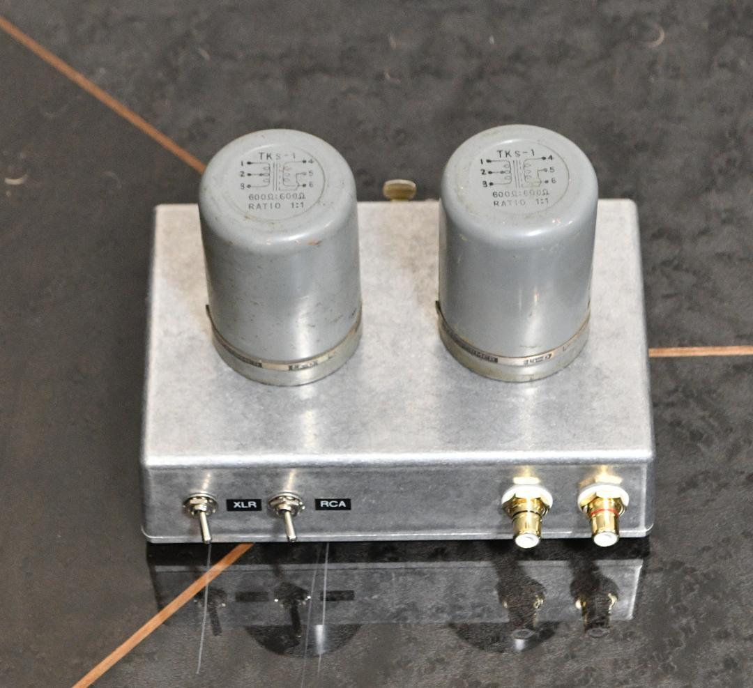TAMURA TKS-1 CDトランス　RCA＞XLR　動作良好