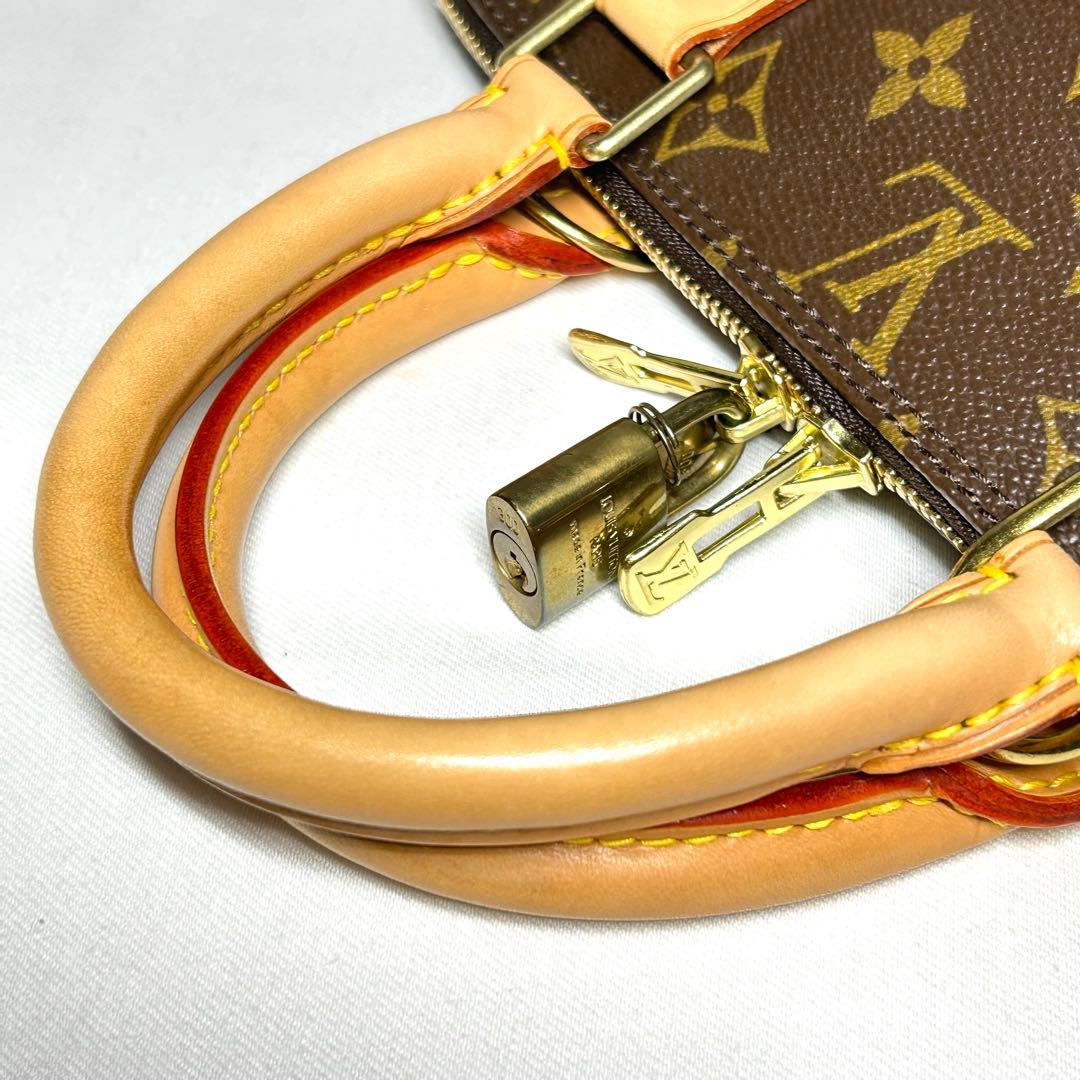 超美品 正規品 ルイヴィトン モノグラム アルマ ハンドバッグ カデナ 保存袋