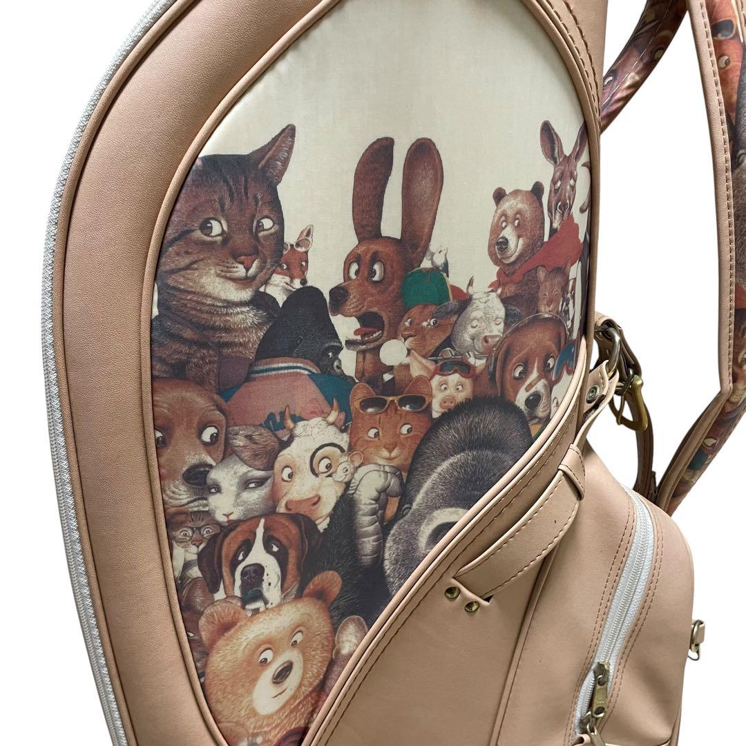 【激レア✨】 クニオコレクション ゴルフ キャディバッグ レザー ヴィンテージ