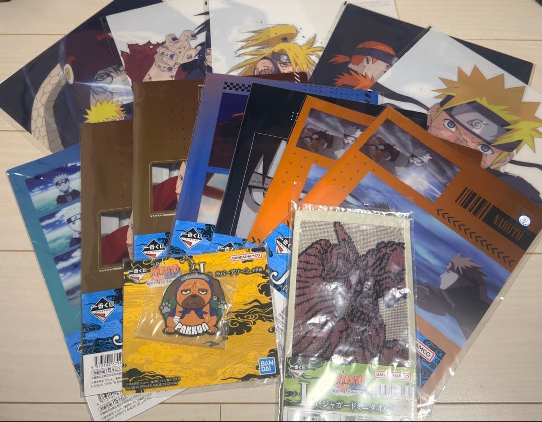 一番くじ NARUTO-ナルト- 疾風伝A賞C賞D賞E賞ラストワン賞おまけ付き