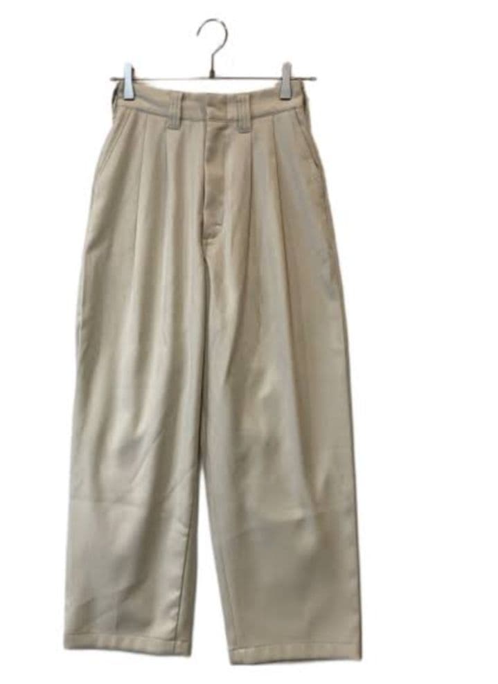 THE SHINZONE TOMBOY PANTS WOMEN　32 ホワイト