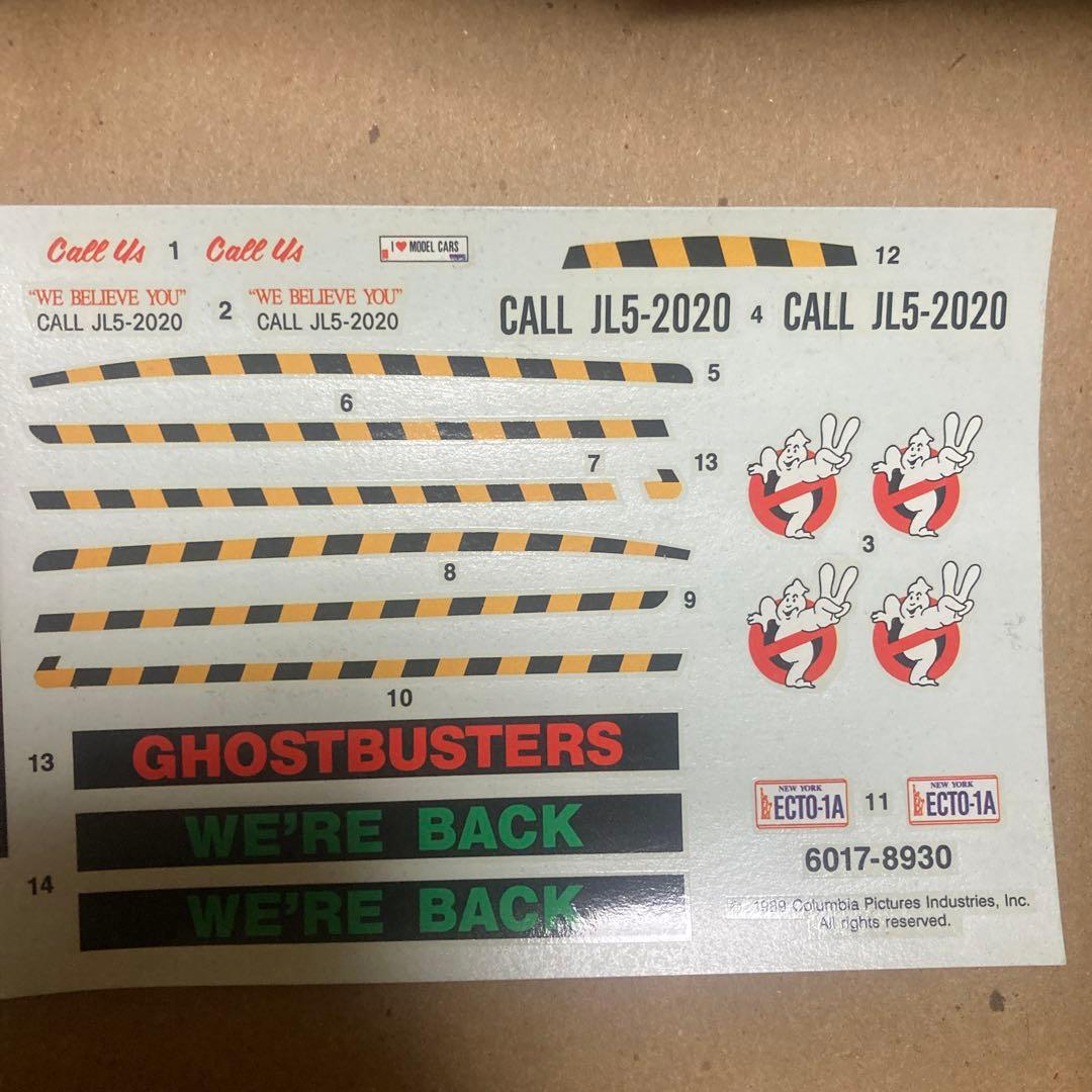 Ghostbusters ECTO 1A モデルキット 1/25