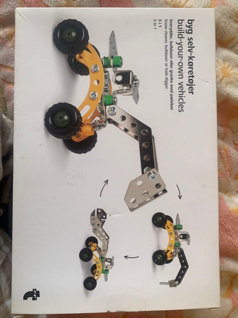 早い者勝ち！ MECCANO 5in1バイク＋3in1ブルドーザー お得セット