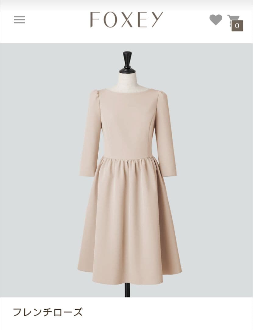 【美品】フォクシー　ワンピース　38