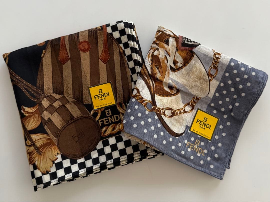 FENDI ハンカチ　2枚セット