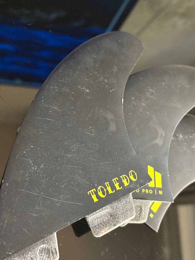 FCSⅡ fin filipe toledo グラスフィン　M