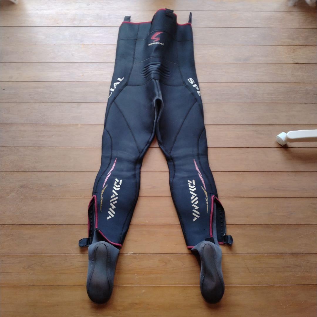 SPECIAL S フィッシング 鮎タイツ 黒/赤