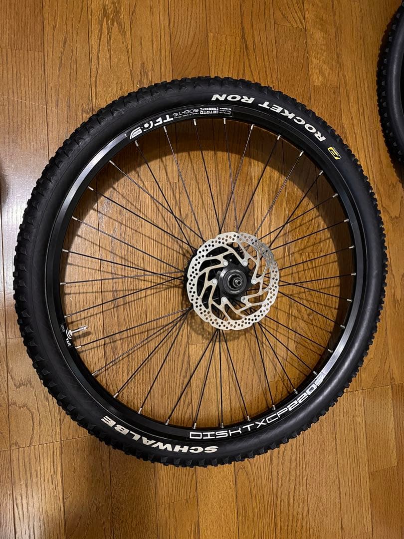 TEC DISK TXCP220 マウンテンバイクホイール 26インチ前後セット