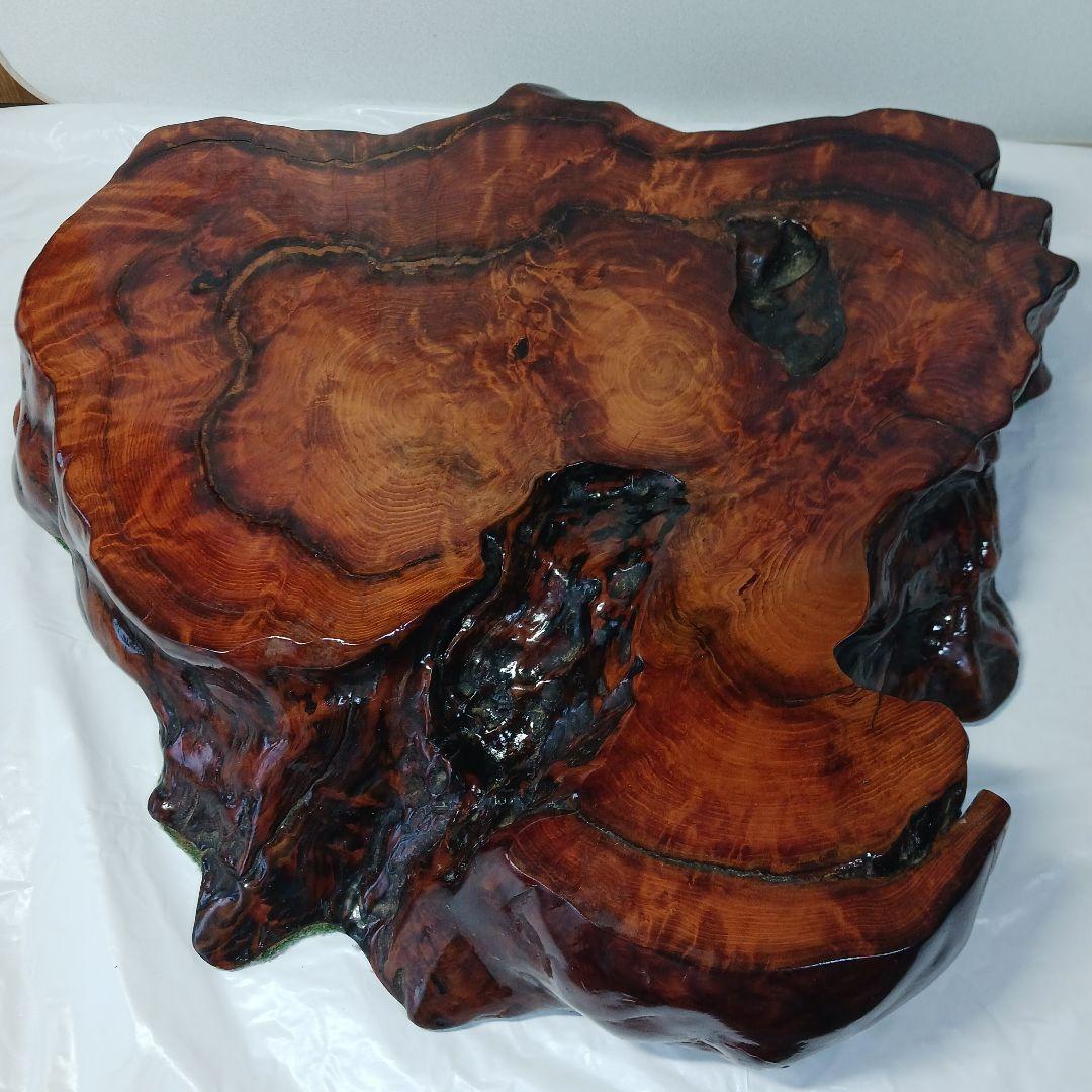 送料込み　屋久杉　希少厚切り台座