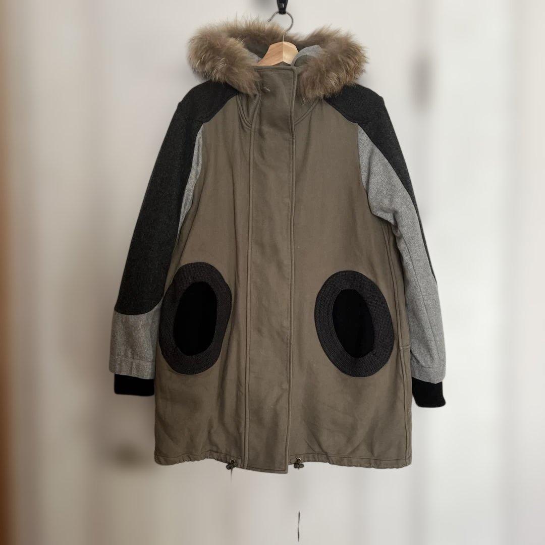 ツモリチサト　コート　モッズコート　Mサイズ　アウター　ライナー付き