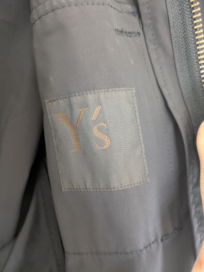 Y's ワイズ 07AW モッズコート 黒 サイズ3