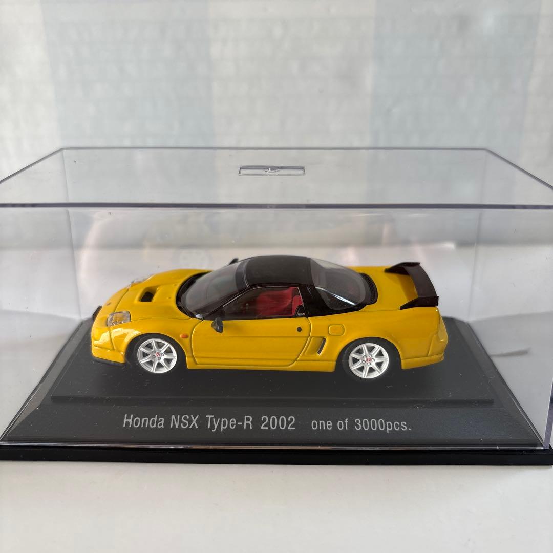 エブロ（絶版品）ホンダNSXタイプーR 2002（イエロー）3000個限定