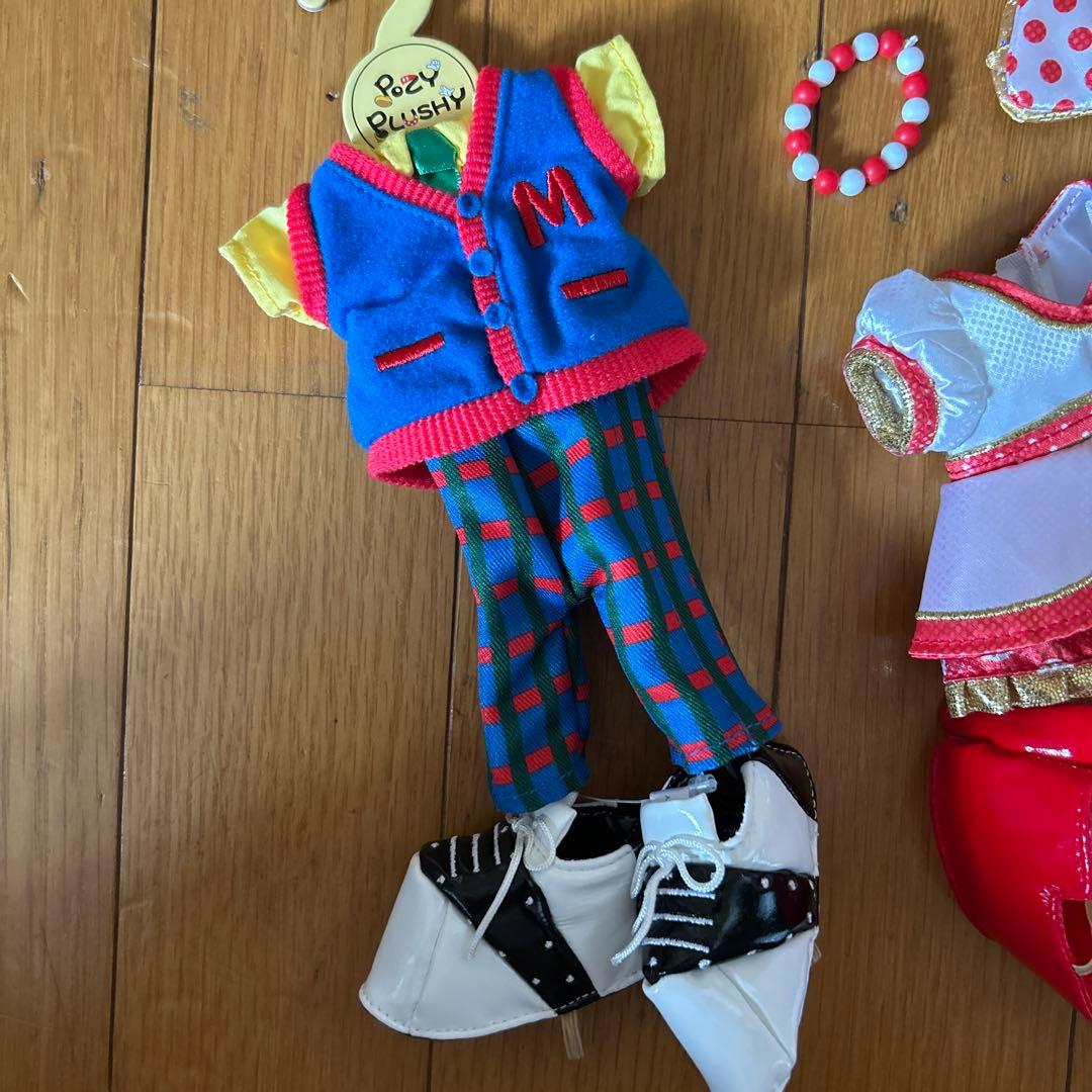 東京ディズニー リゾート　ミッキー ミニー ポージープラッシー　衣装付き