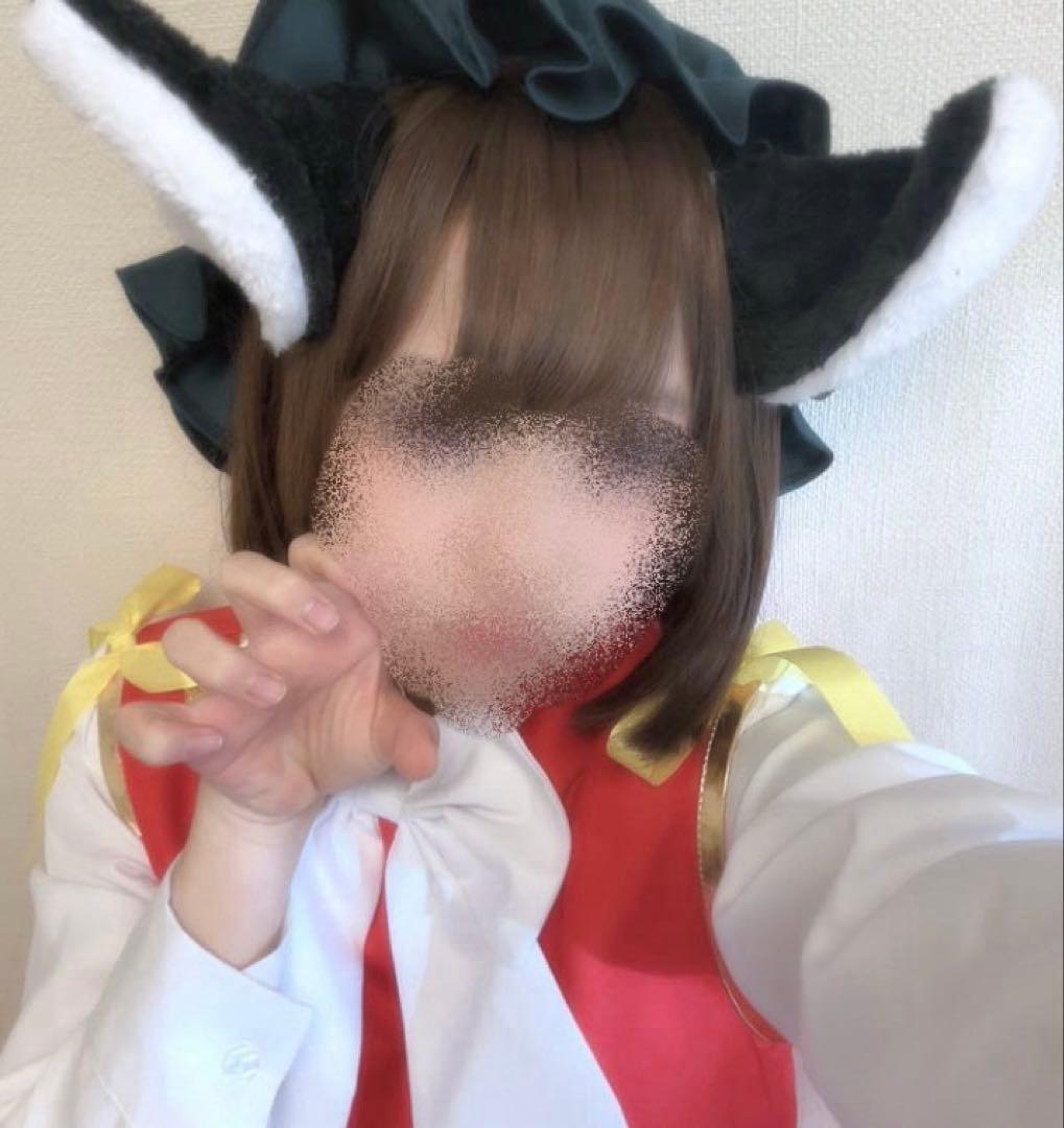 東方Project コスプレ衣装 橙 フルセット ウィッグ付き