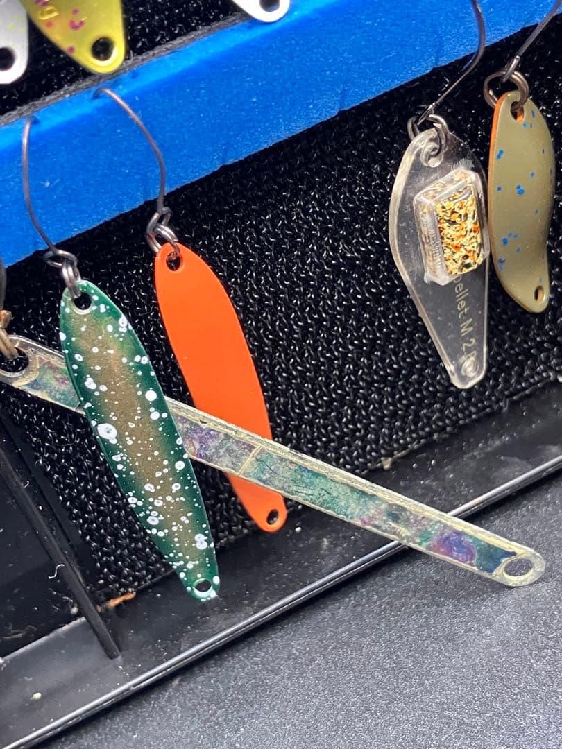 hh289 エリアトラウト　スプーン40枚セット　ケース付き