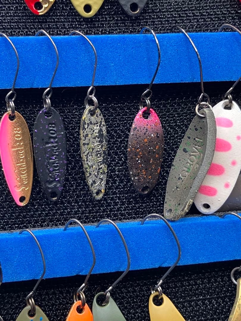 hh289 エリアトラウト　スプーン40枚セット　ケース付き