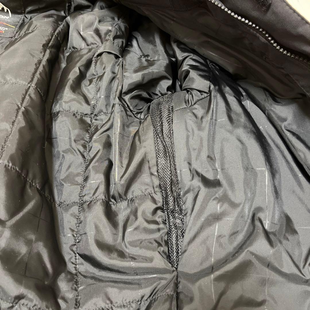 バートン　スノボウェア　上のみ　Mサイズ　黒色　ブラック　スノーボード