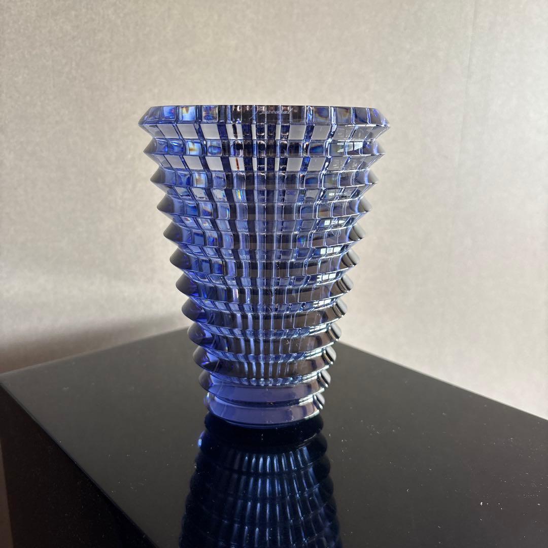 Baccarat EYE VASE S バカラ アイベース　ブルー
