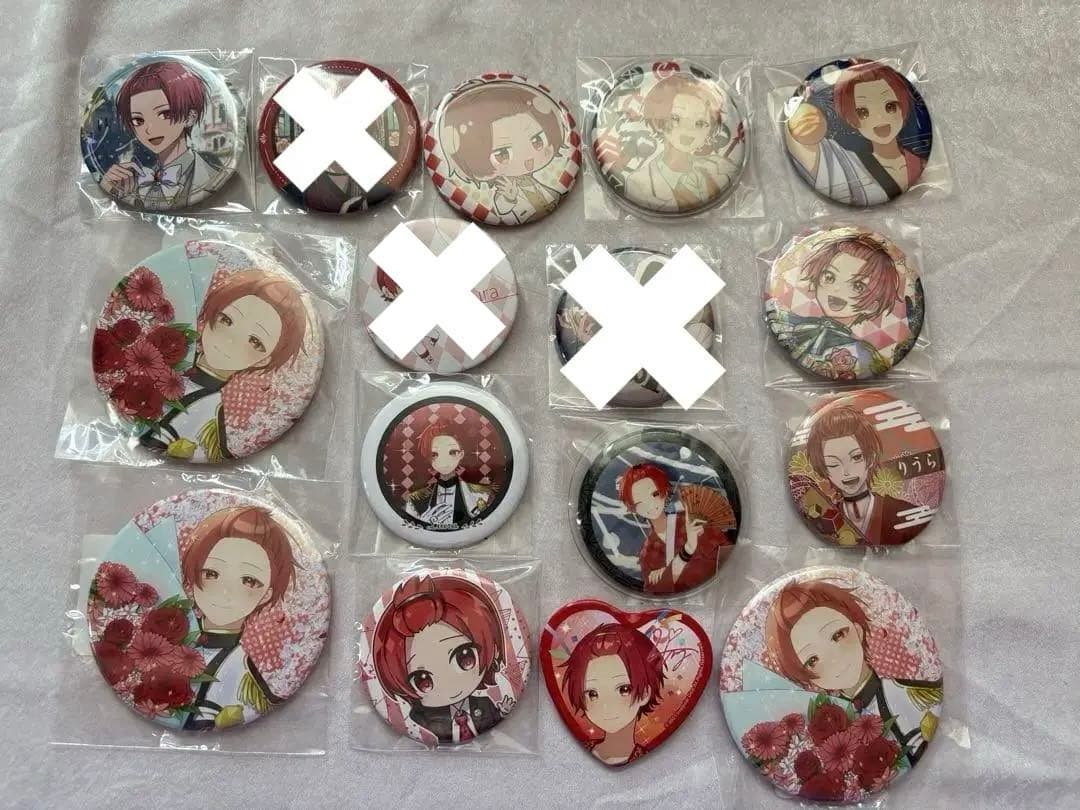 いれいす りうら 缶バッジセット