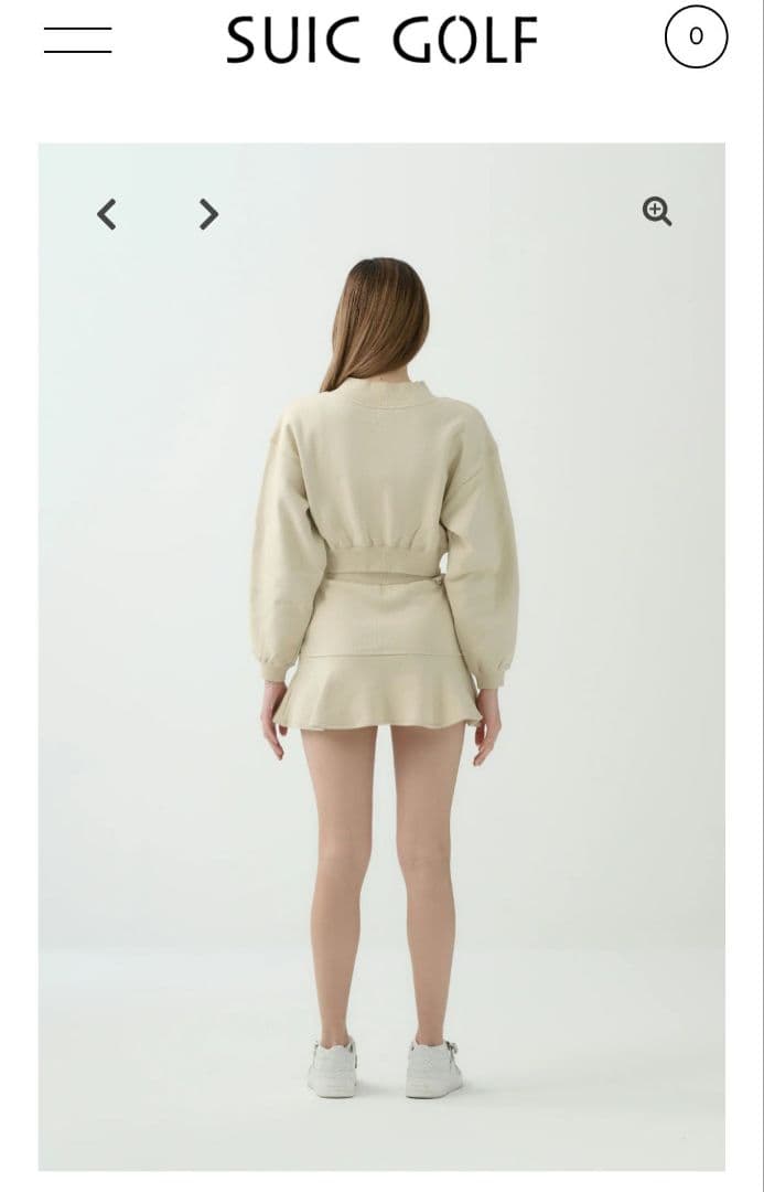 スイクゴルフ　レディースゴルフウェア　スウェットスーツセットアップ