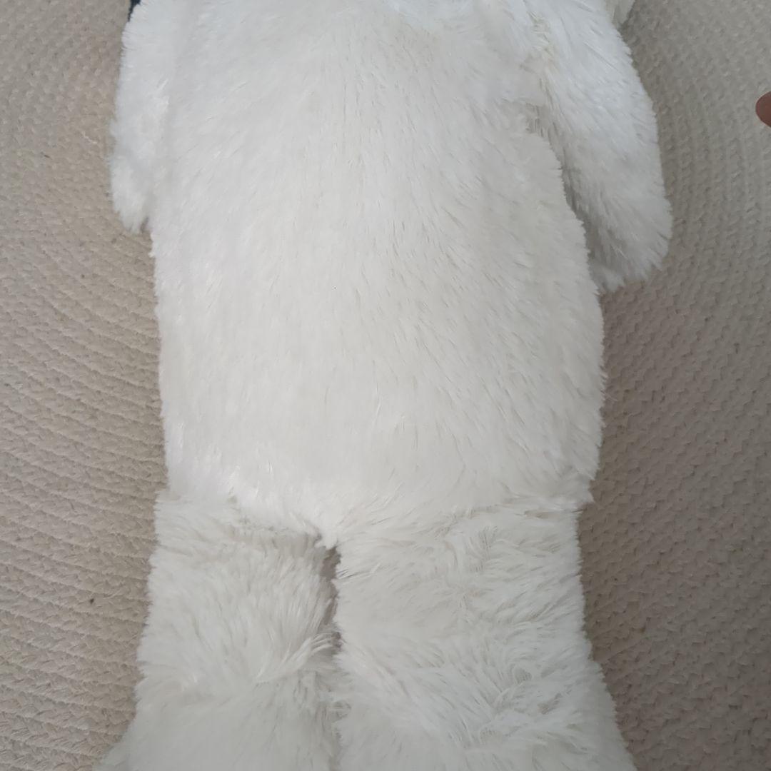 【SNOOPY オラフ】特大サイズ犬のぬいぐるみ 青い帽子付き全長約64cm