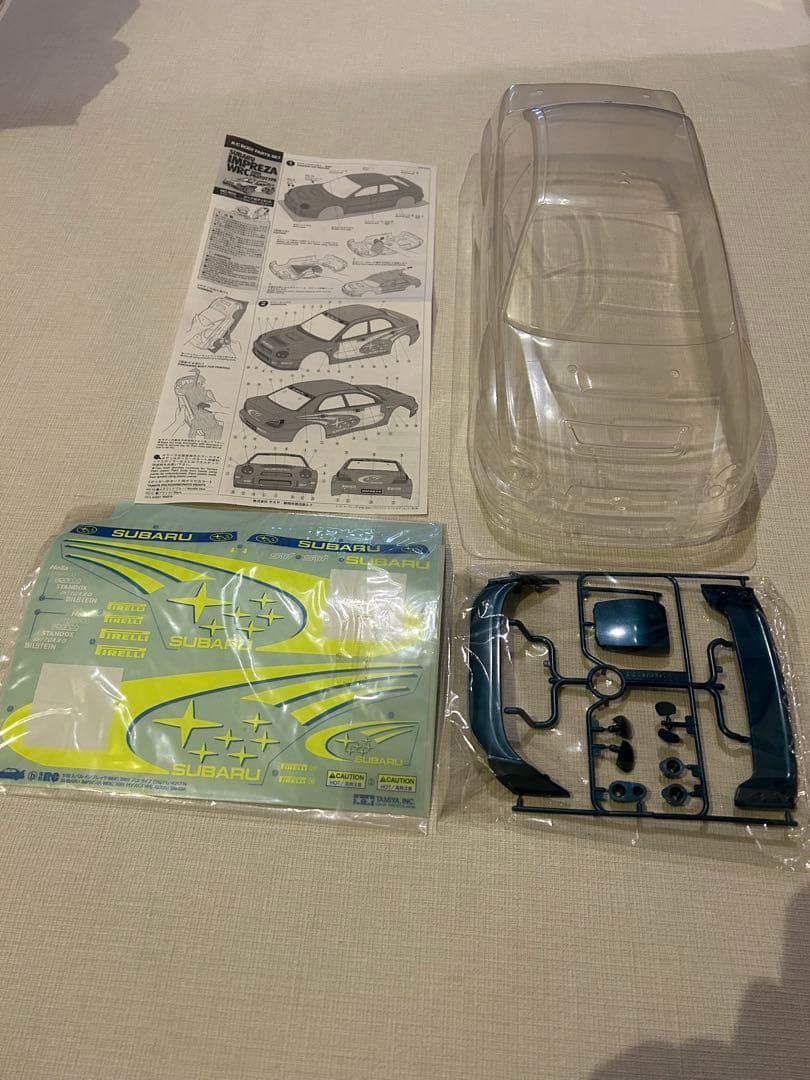 タミヤ1/10RCカー　インプレッサ2001 プロトタイプ　スペアボディー