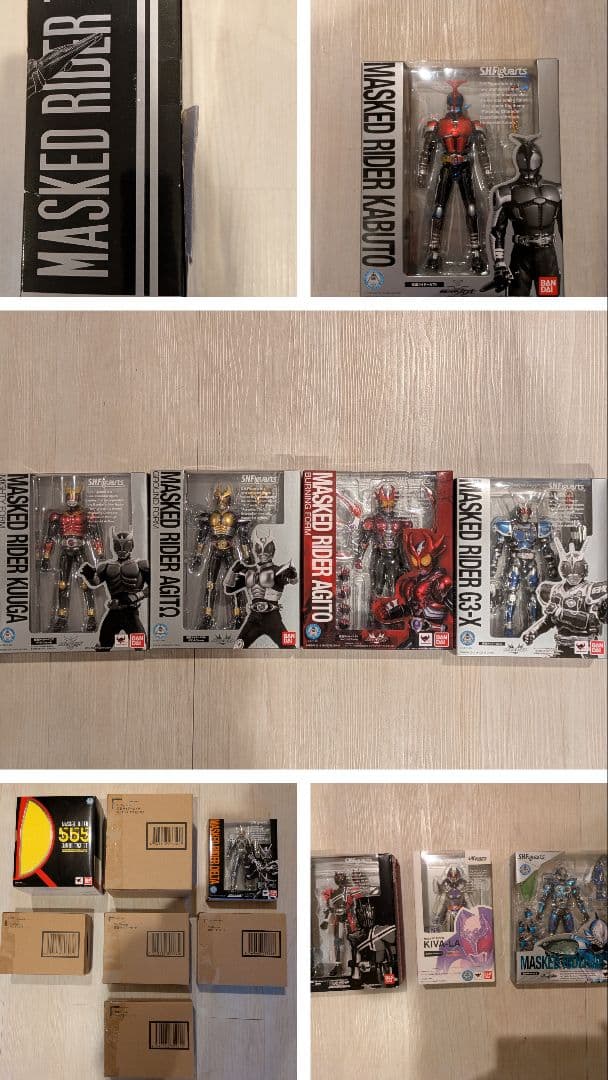 SHFiguarts 仮面ライダー フィギュア 150体武器エフェクト６種　新品