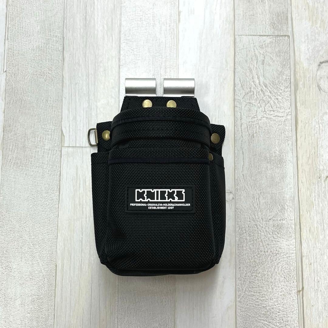 ニックス バリスティック 小物腰袋　白タグ　アルミシルバー