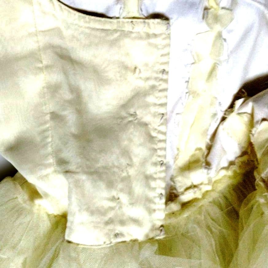 アダルト ロマンチックチュチュ 2着　訳あり　サテンとオーガンジー　 帽子付