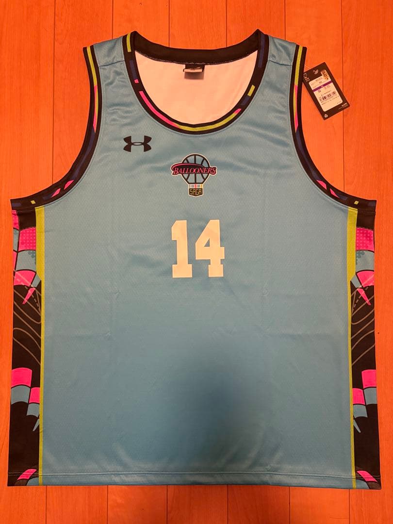 佐賀バルーナーズ　#14金丸晃輔選手　レプリカユニフォーム　2025-26