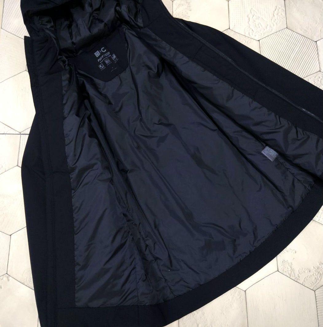極美品 UNIQLO:C パフテックパーカ ブラック メンズ 2025AW