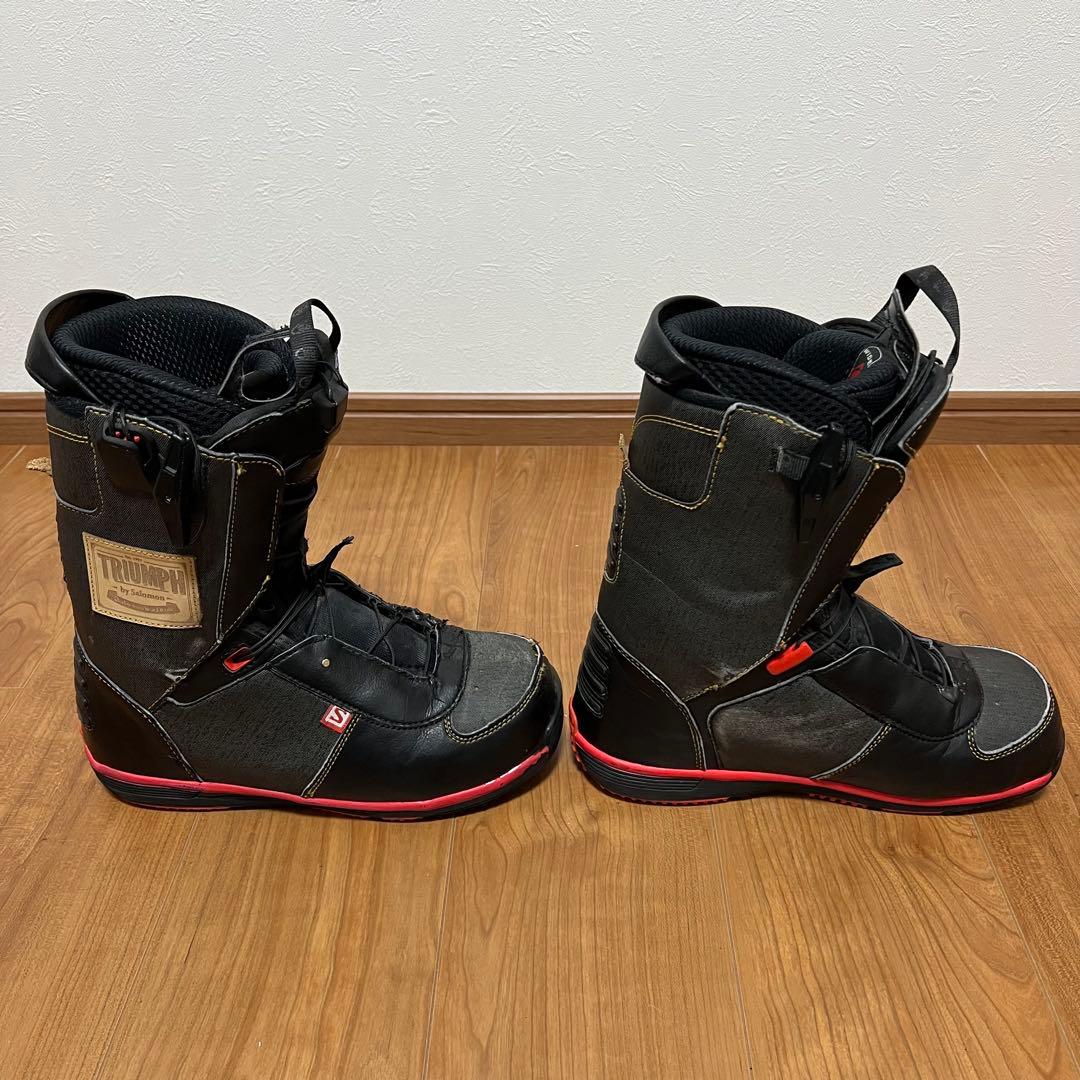 【即日発送】SALOMON スノボブーツTRIUMPH WIDE 25.5cm