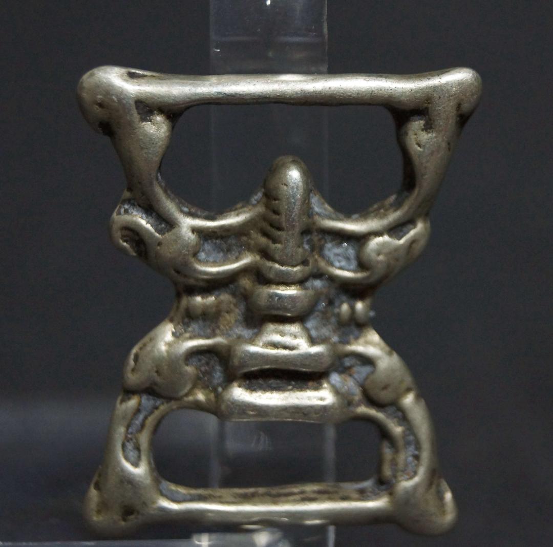 チベット トクチャ経文鍵 スペーサー飾り 銅製根付 緒締玉 提げ物 装飾品