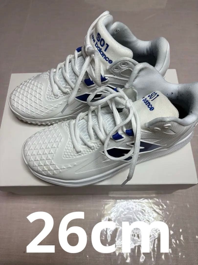 ニューバランス　FuelCell Ohtani1 Trainer 白青 26cm