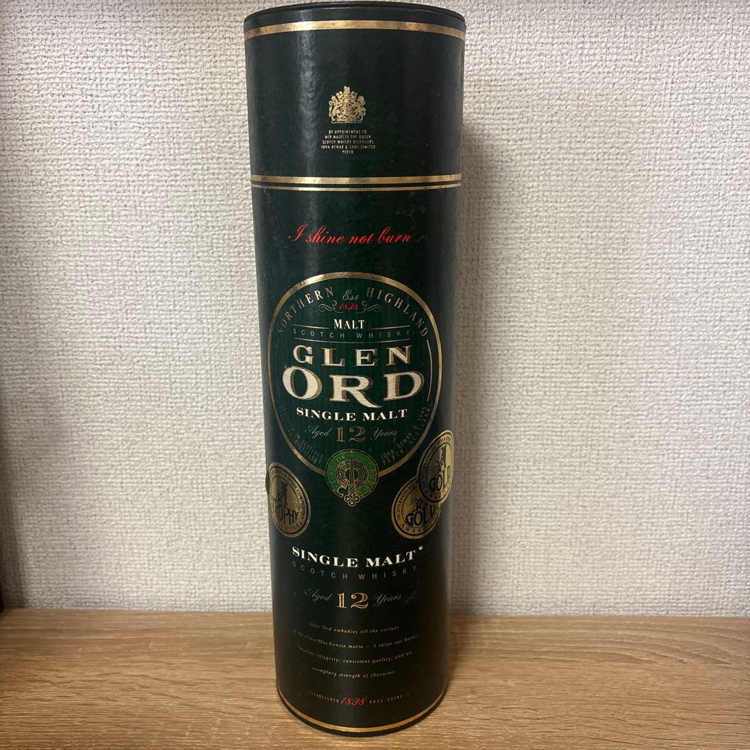 【未開封品】GLEN ORD 12years SINGLEMALT グレンオード