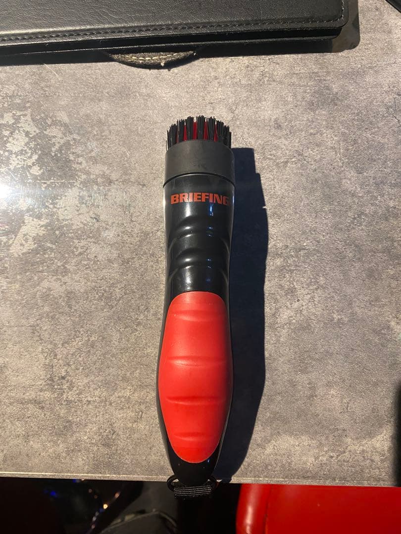 ひ品　BRIEFING迷彩スタンド付きキャディバッグ