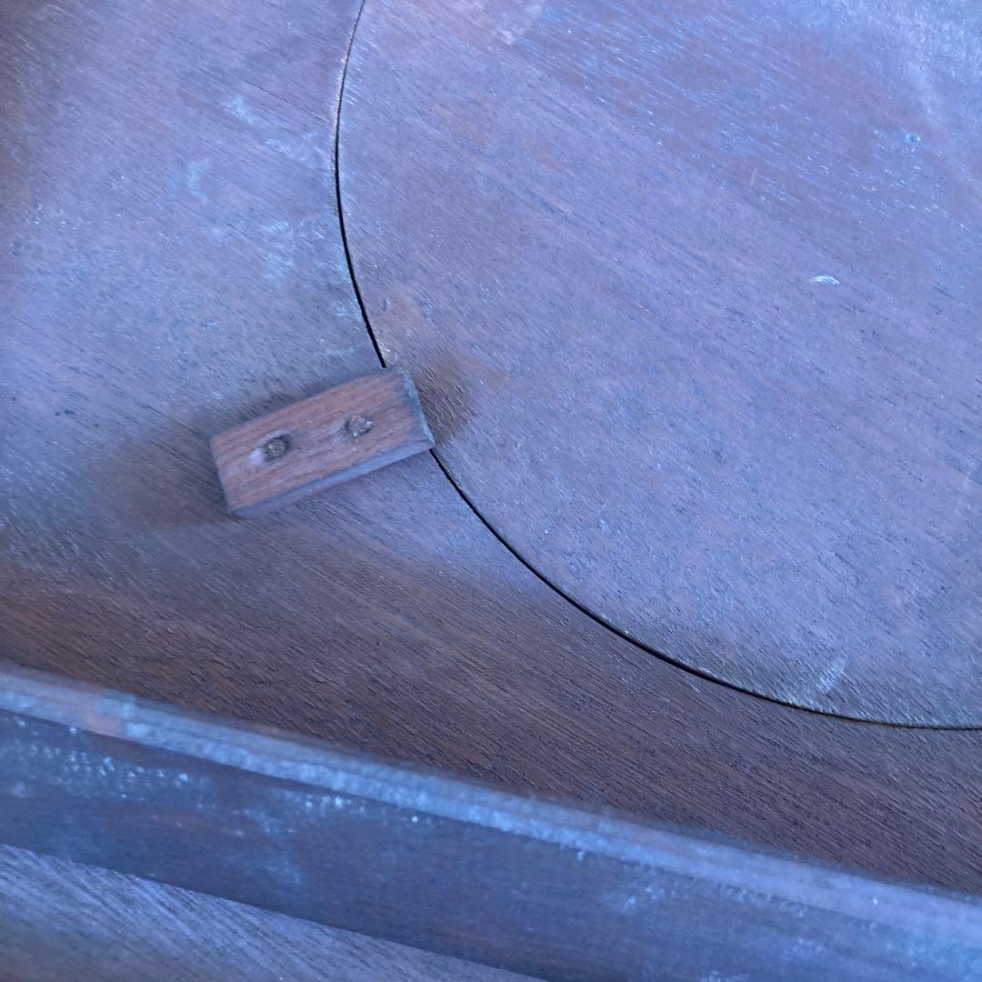 昭和 ちゃぶ台 丸 机 掘り 炬燵 七輪 卓袱台 レトロ ヴィンテージ