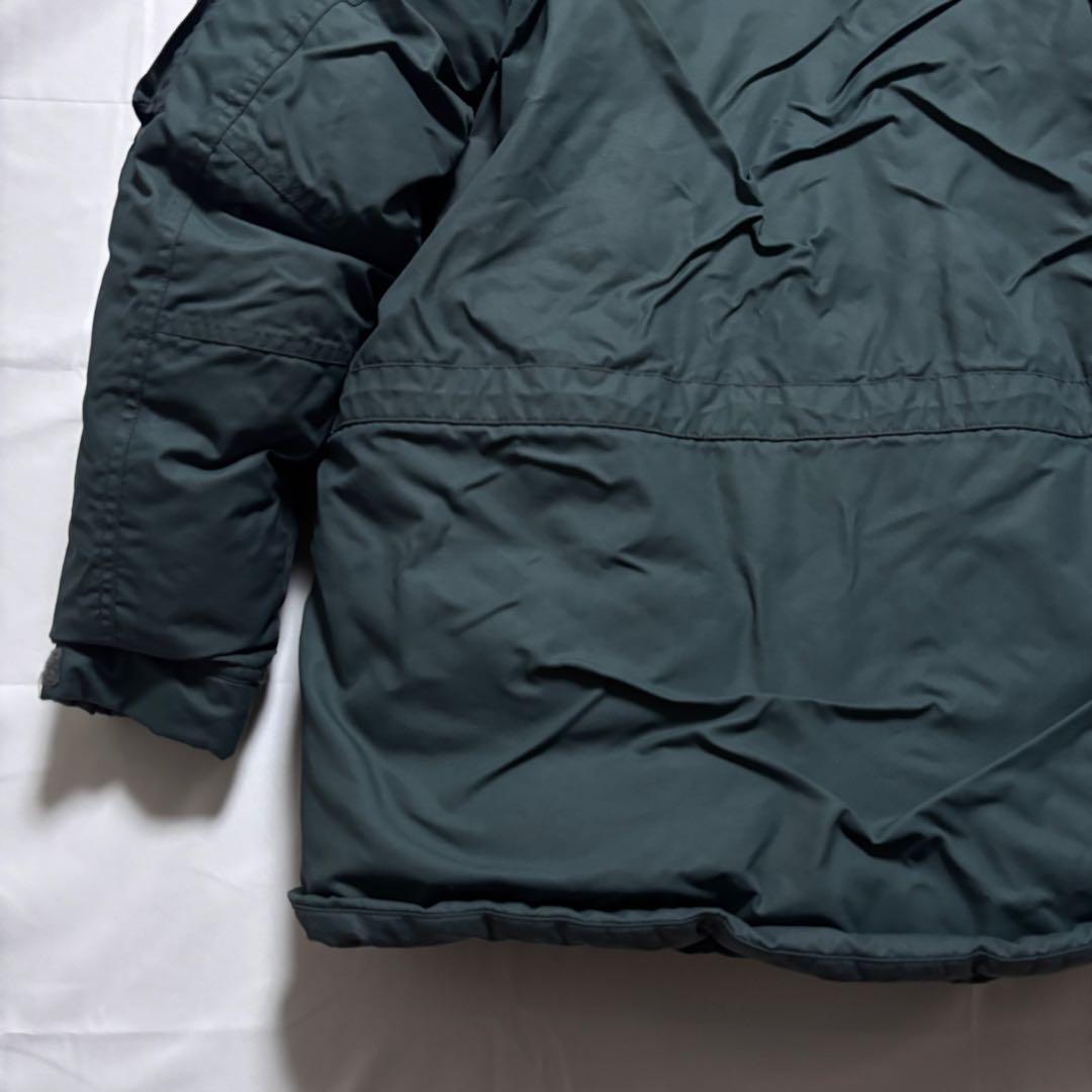 ☆人気　ノースフェイス　ファー　ダウンジャケット　パーカー　ブルーグレー　M