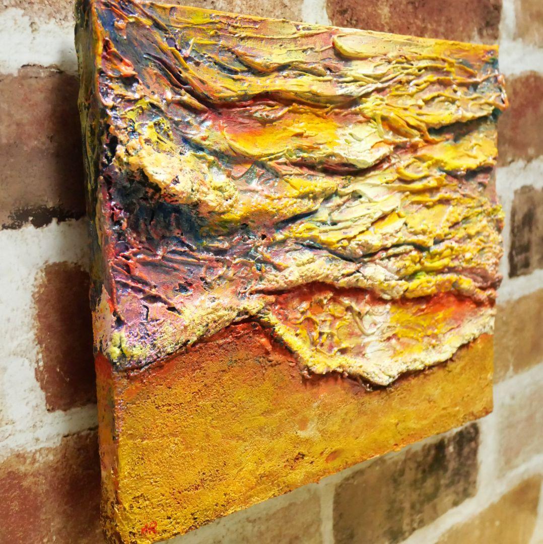 油絵 絵画 【砂浜の夕暮れ】