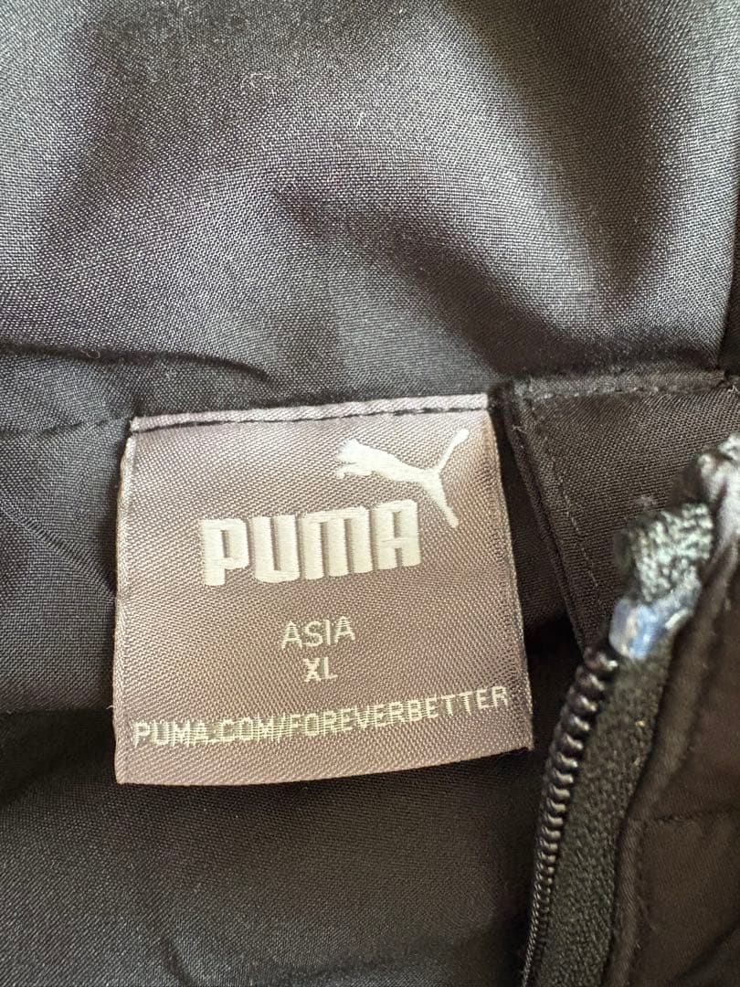 PUMA ブラック ベンチコート XL