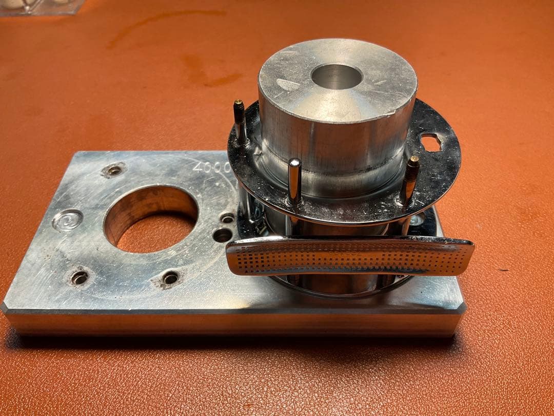 元箱付 ABU アンバサダー 4500 メンテ済 フレーム修正済 チェリーレッド