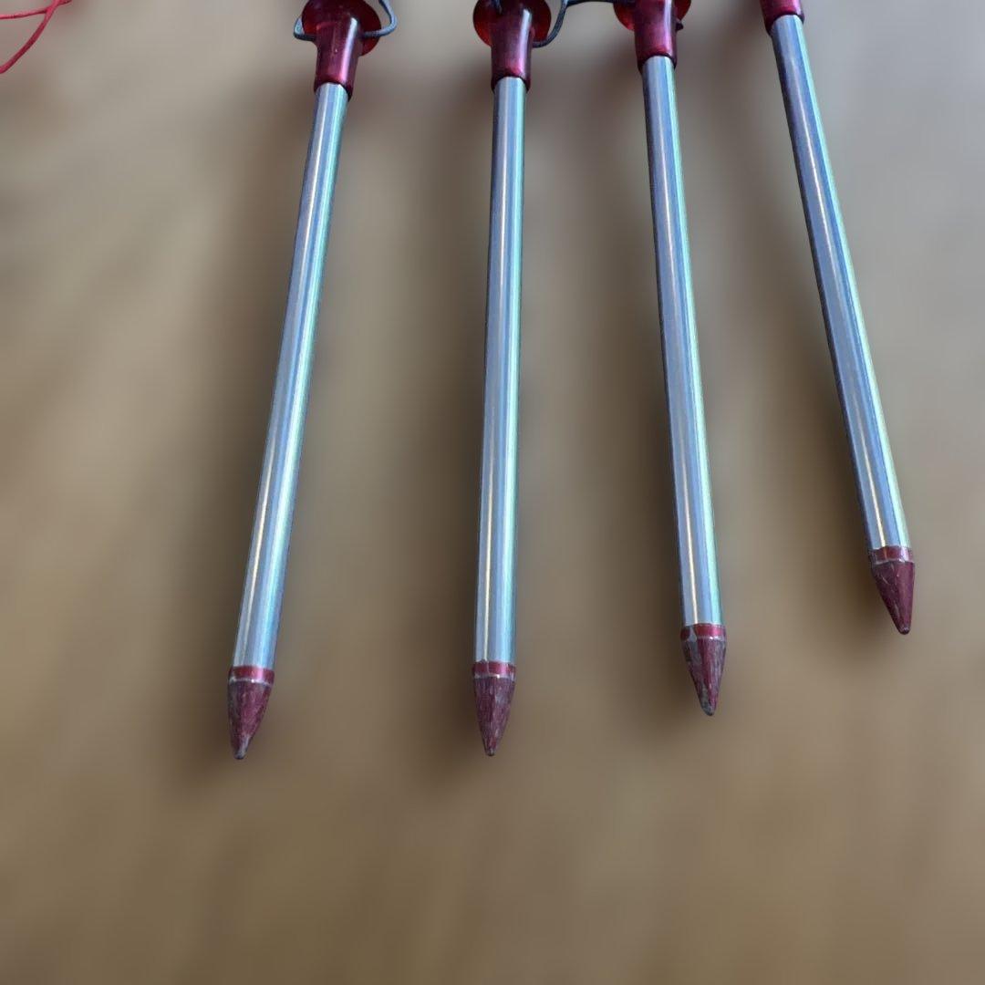 超軽量カーボンペグ　6本　msrとzpacks 未使用と一度使用